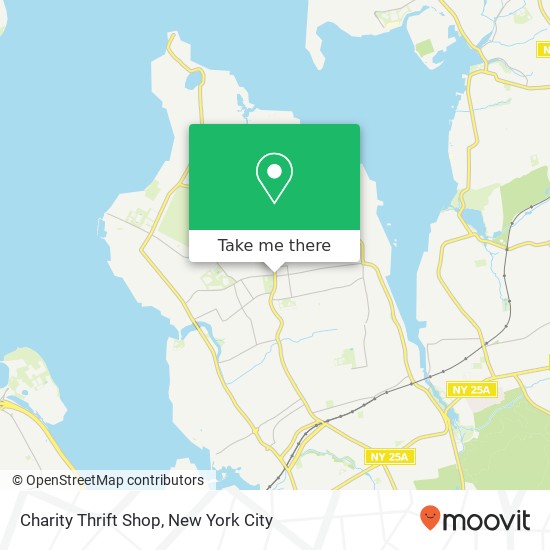 Charity Thrift Shop map