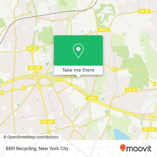 BBR Recycling map