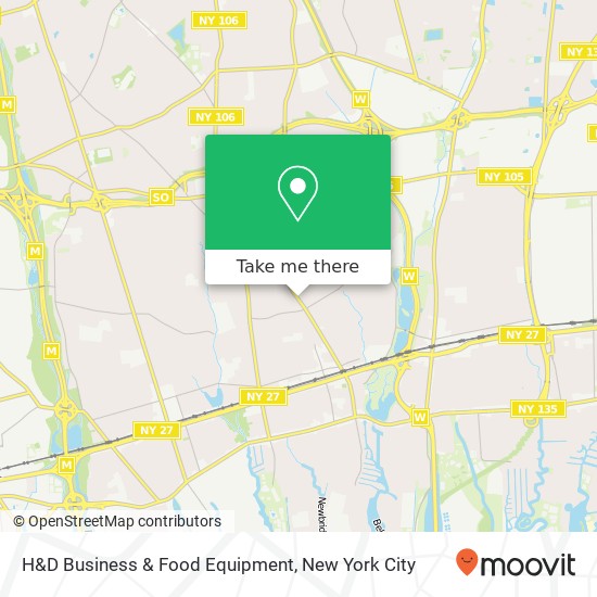 H&D Business & Food Equipment map