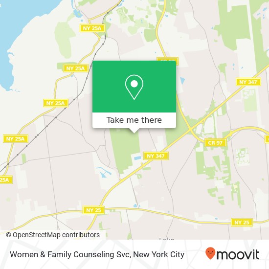 Mapa de Women & Family Counseling Svc