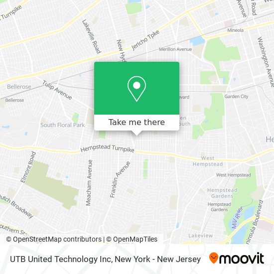 UTB United Technology Inc map