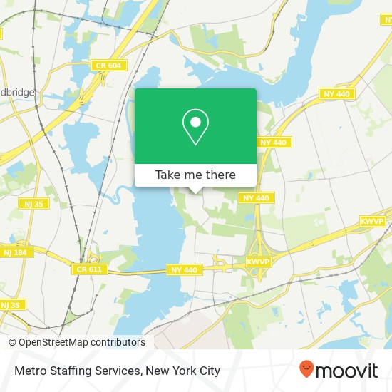 Mapa de Metro Staffing Services