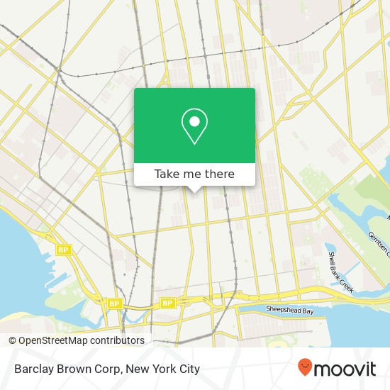 Mapa de Barclay Brown Corp