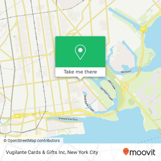 Vugilante Cards & Gifts Inc map