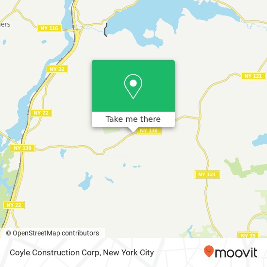 Mapa de Coyle Construction Corp