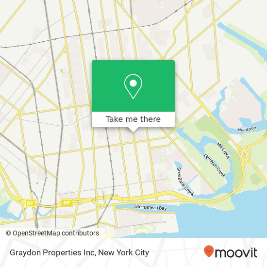 Graydon Properties Inc map