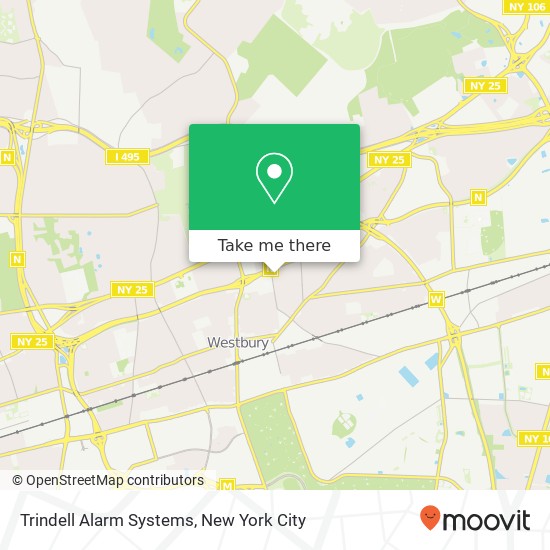 Trindell Alarm Systems map