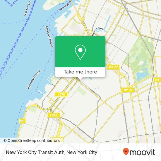 Mapa de New York City Transit Auth