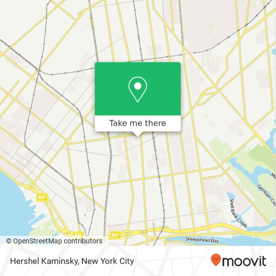 Hershel Kaminsky map