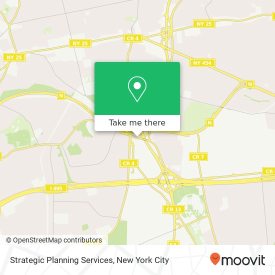 Strategic Planning Services map