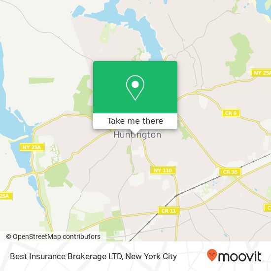 Best Insurance Brokerage LTD map