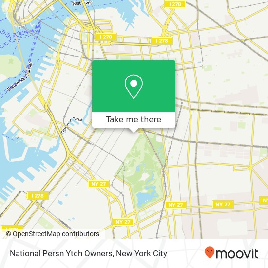 National Persn Ytch Owners map