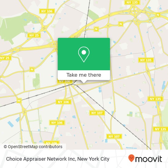Mapa de Choice Appraiser Network Inc