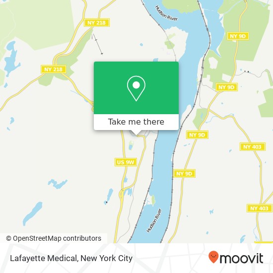 Mapa de Lafayette Medical