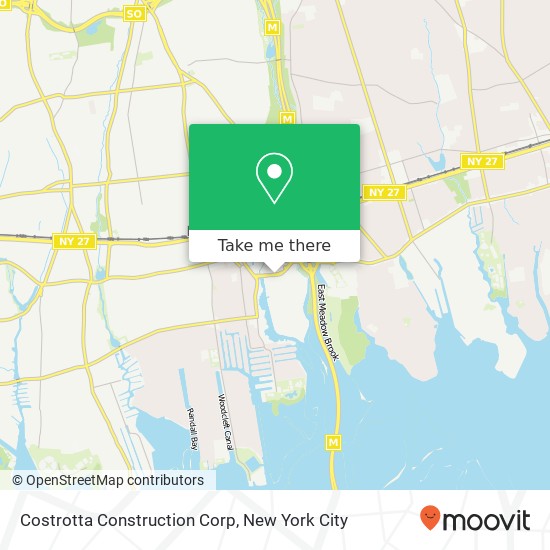 Costrotta Construction Corp map