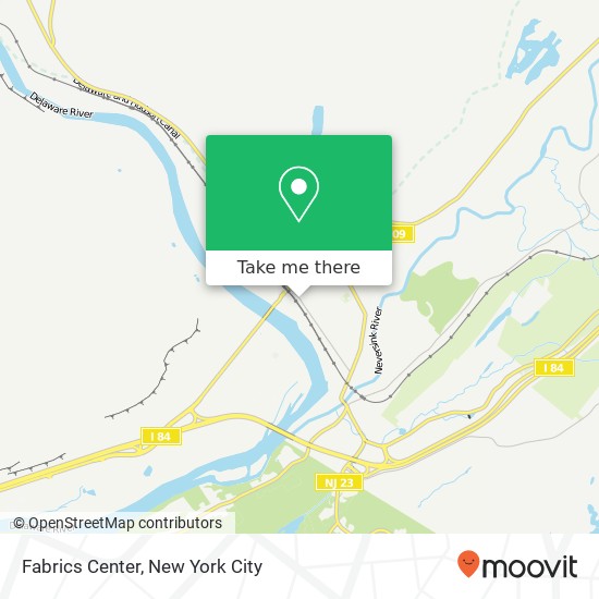 Fabrics Center map