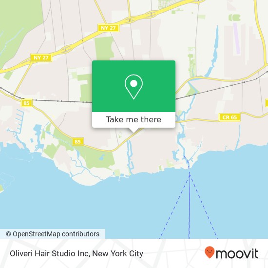 Oliveri Hair Studio Inc map