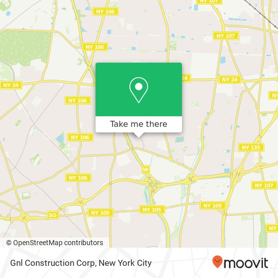 Gnl Construction Corp map
