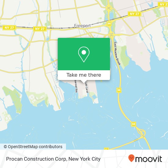 Mapa de Procan Construction Corp