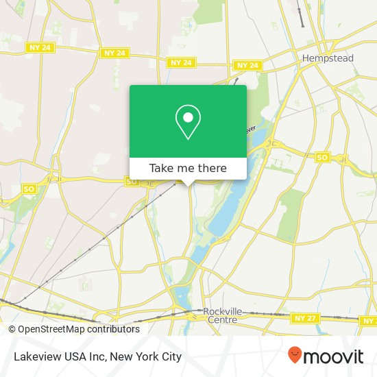 Lakeview USA Inc map