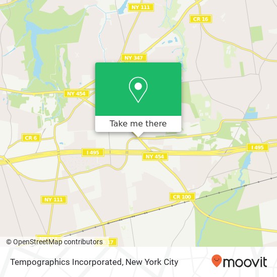 Tempographics Incorporated map