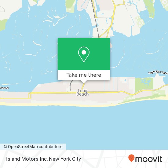 Island Motors Inc map
