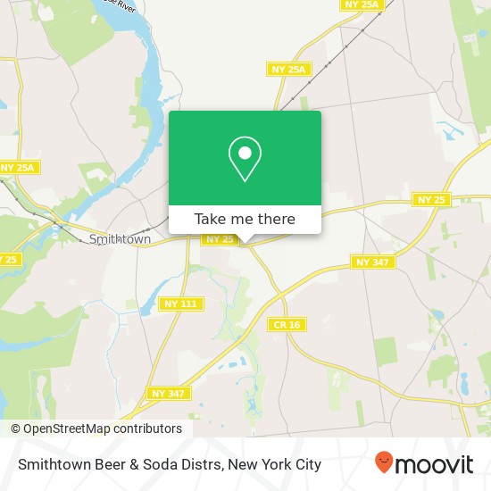 Mapa de Smithtown Beer & Soda Distrs