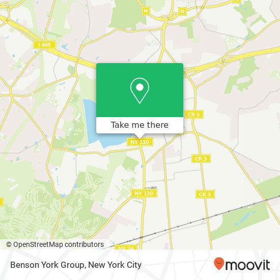 Mapa de Benson York Group