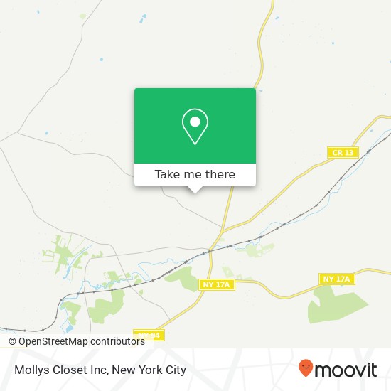 Mapa de Mollys Closet Inc