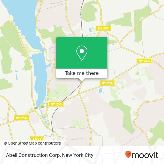 Mapa de Abell Construction Corp