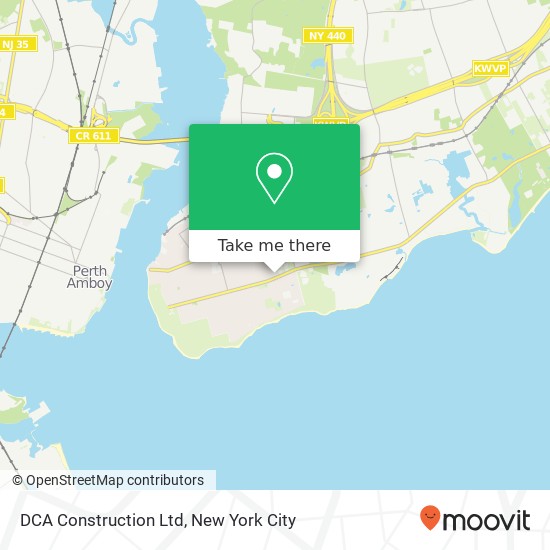 DCA Construction Ltd map