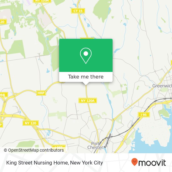 King Street Nursing Home map