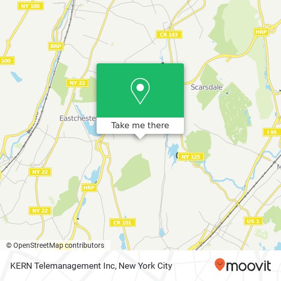 KERN Telemanagement Inc map