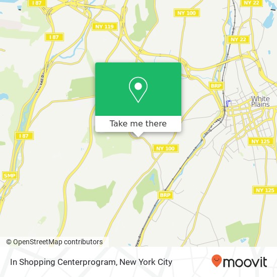 In Shopping Centerprogram map