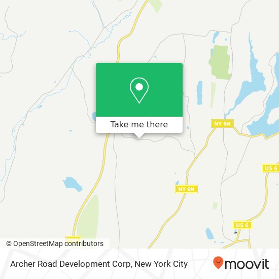 Mapa de Archer Road Development Corp