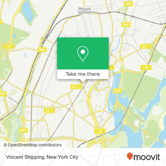 Vincent Shipping map