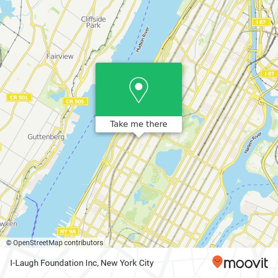 Mapa de I-Laugh Foundation Inc