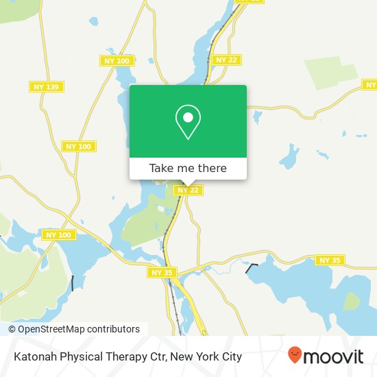 Katonah Physical Therapy Ctr map