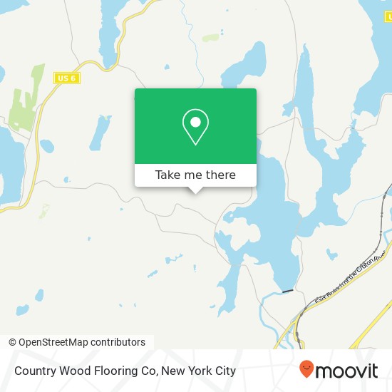 Country Wood Flooring Co map