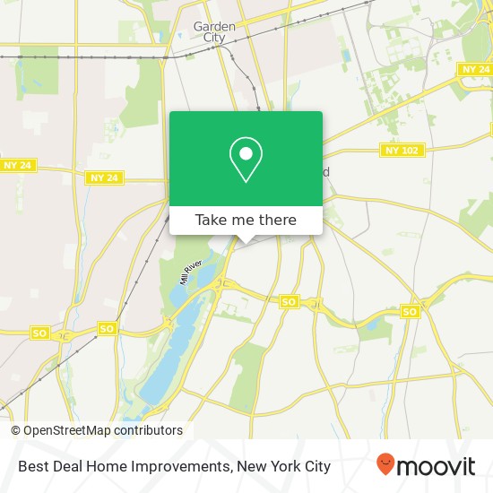 Best Deal Home Improvements map