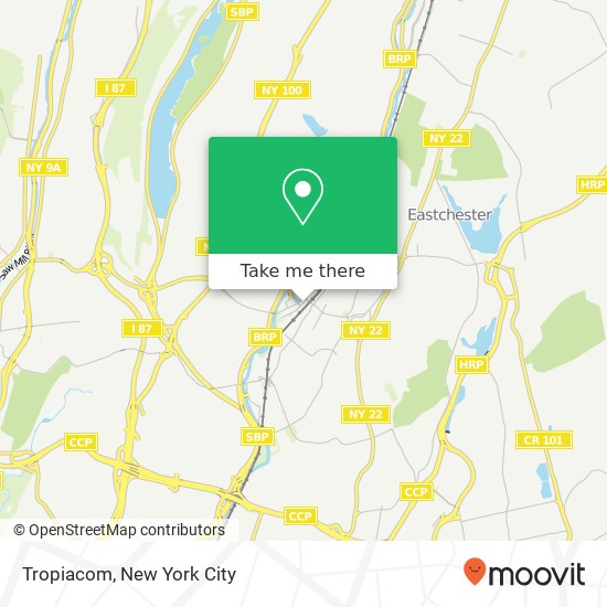 Tropiacom map