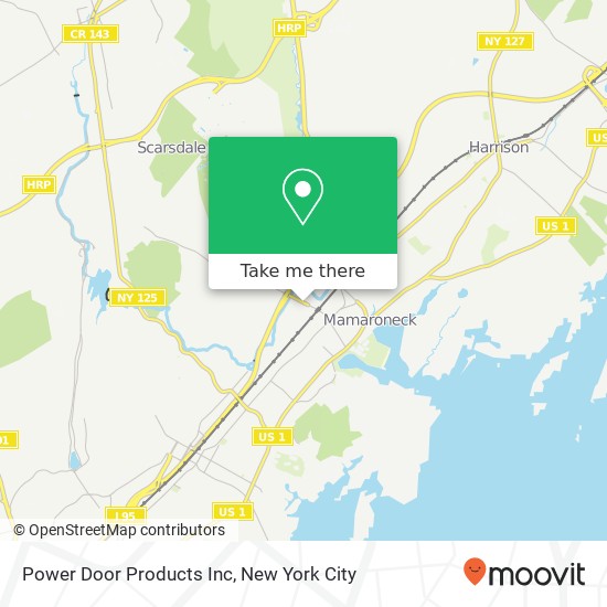 Mapa de Power Door Products Inc