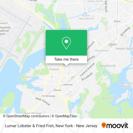 Lumar Lobster & Fried Fish map