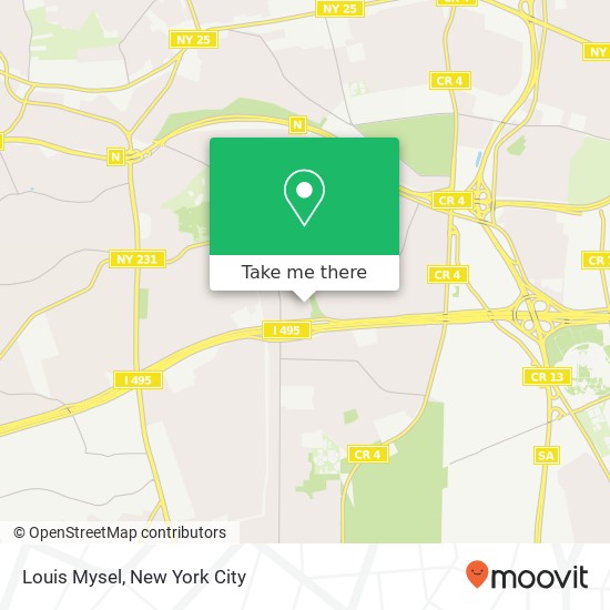 Louis Mysel map