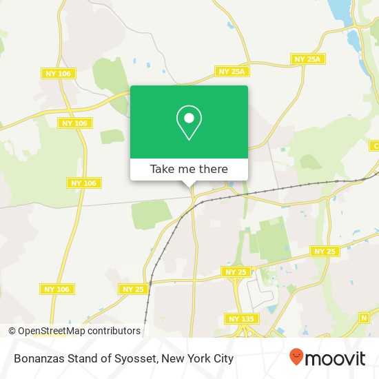 Mapa de Bonanzas Stand of Syosset
