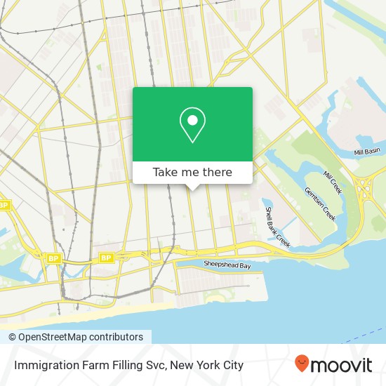 Immigration Farm Filling Svc map