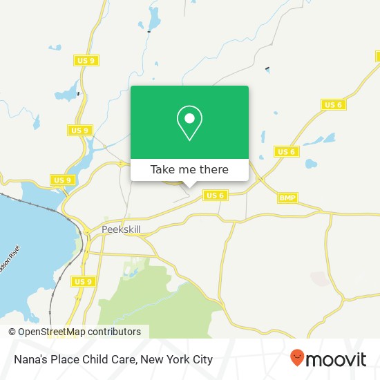 Nana's Place Child Care map