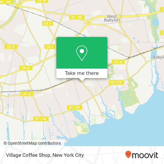 Mapa de Village Coffee Shop