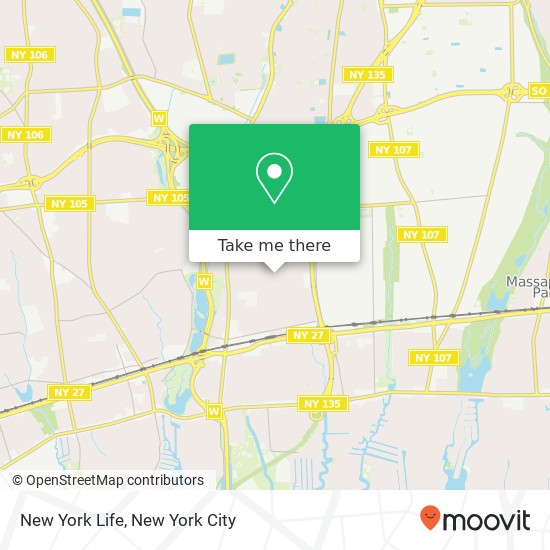 New York Life map