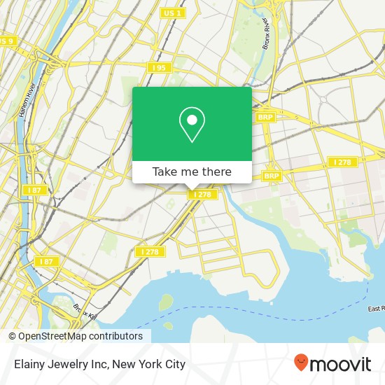 Elainy Jewelry Inc map